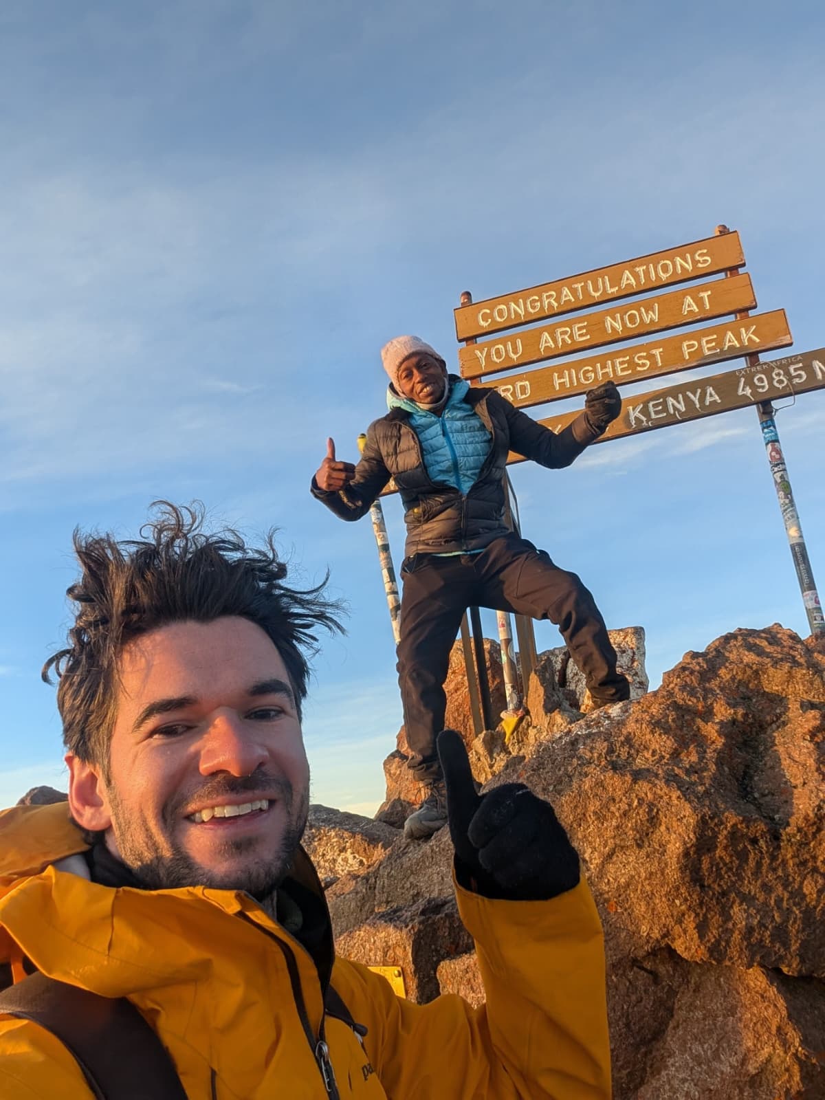 Minto`s - Lenana peak summits 4980m 4 hrs, 7km, 780m ascent to shiptons camp