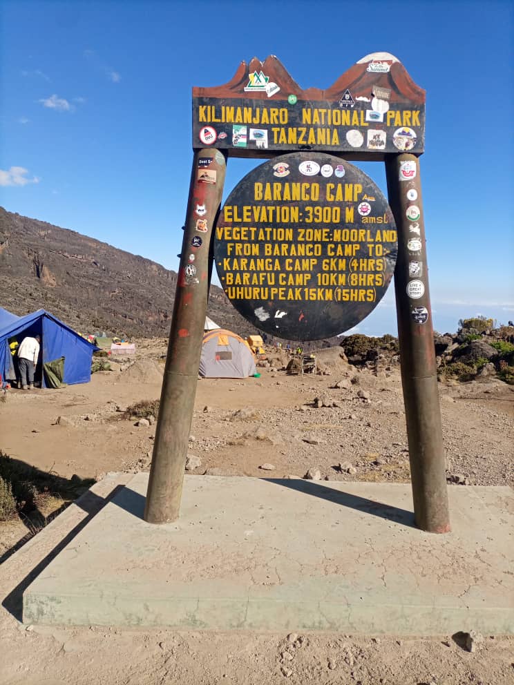 Mount Kenya and Kilimanjaro-2 of Africa most high summits combined
