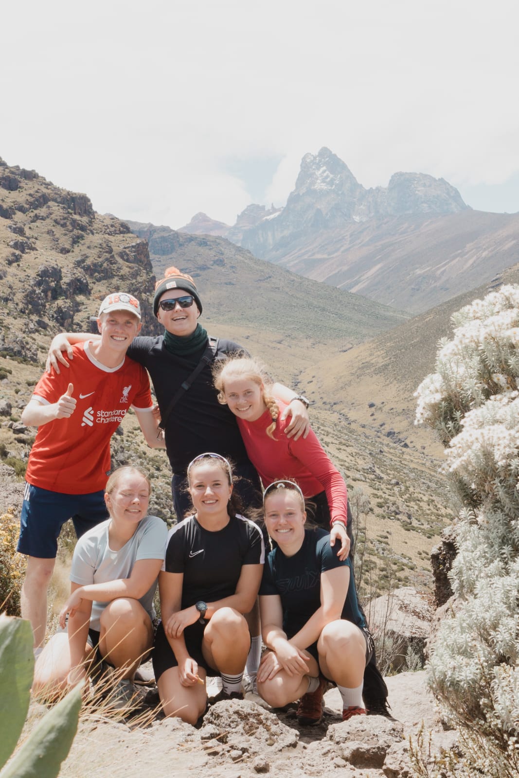 10 Days Mount Kenya trekking combined with Safari
