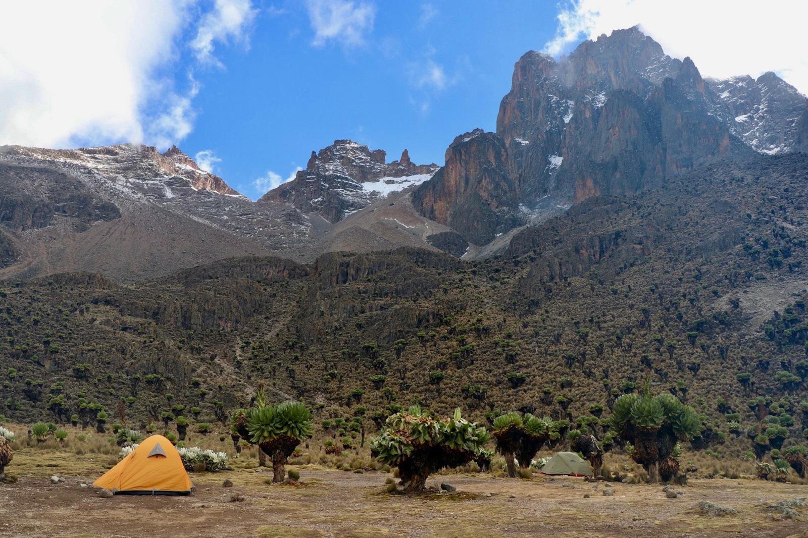 Mountkenya 4 days sirimon route up and down